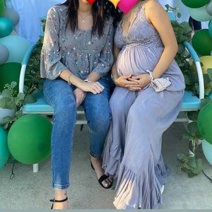 Free People One Adella Maxi Slip